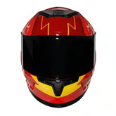 Casco Dc Edge Kids Roman Flash Rojo